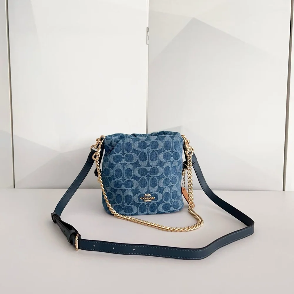 Coach mini drawstring